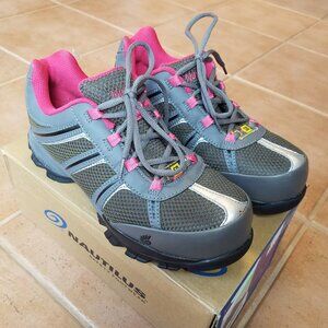Nautilus Steel Toe Women's Size 10 B Slip Resistant Safety Shoes N1393